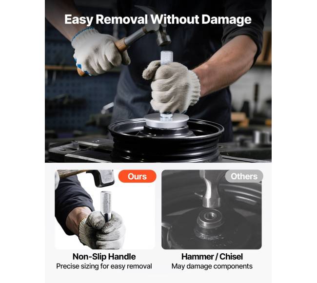 Guolių presavimo komplektas, 10 dalių4