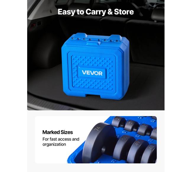 Guolių presavimo komplektas, 10 dalių6