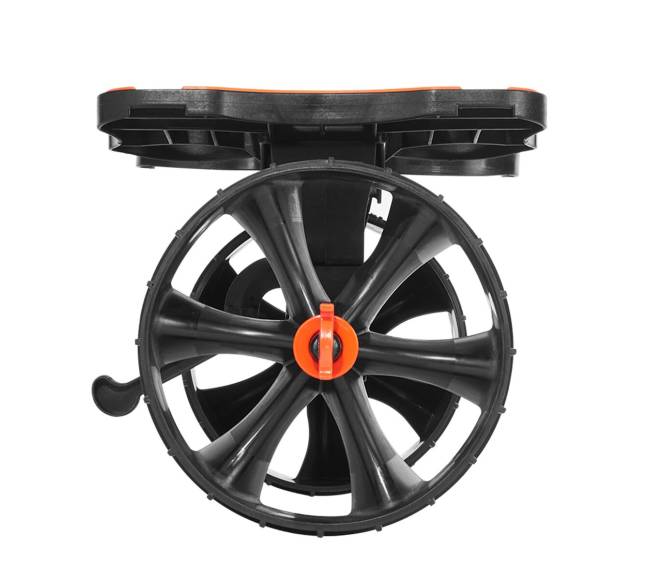 Sulankstomas vežimėlis baidarėms pervežti0