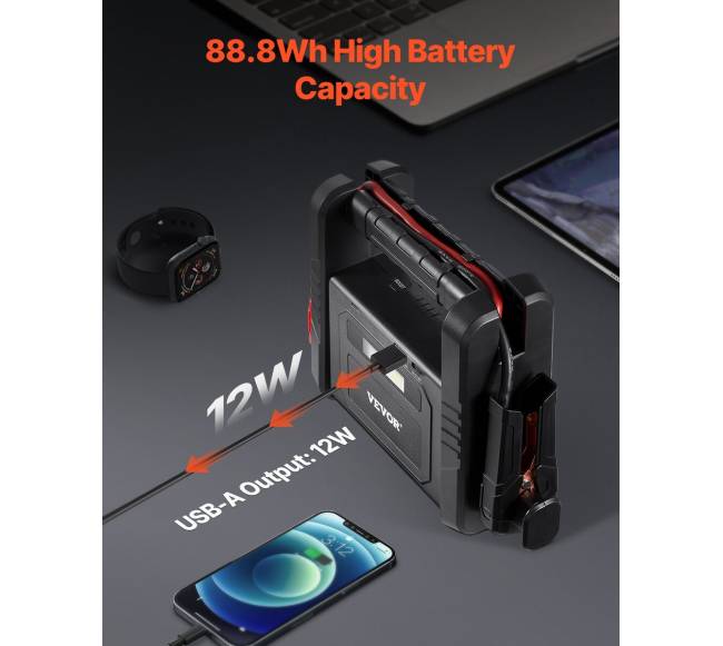 Automobilio starteris su oro kompresoriumi4