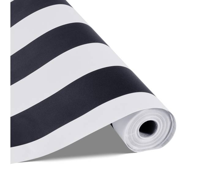 Lipni tapetai 45cm x 15m juodai balti0