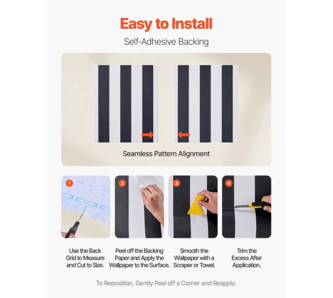 Lipni tapetai 45cm x 15m juodai balti2