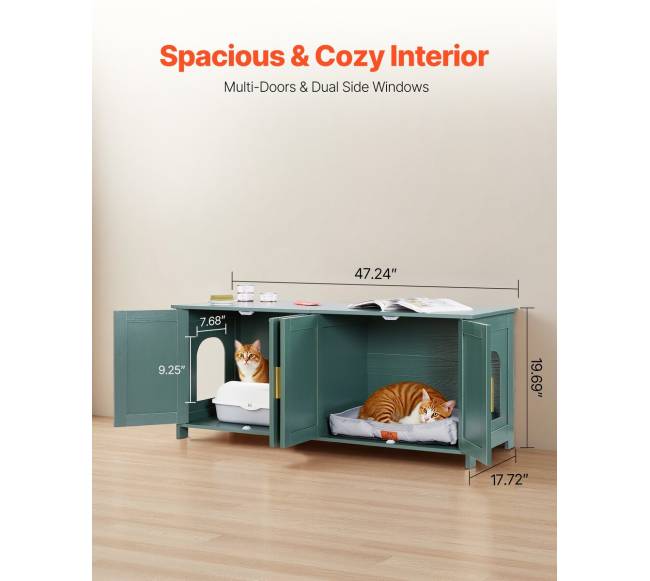 Katilų dėžė katėms su 4 durimis1