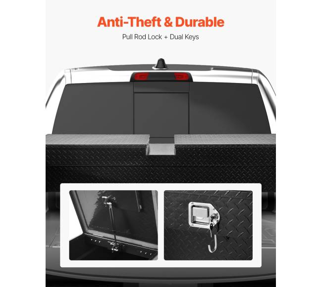 Aliuminio įrankių dėžė automobilio priekabai4