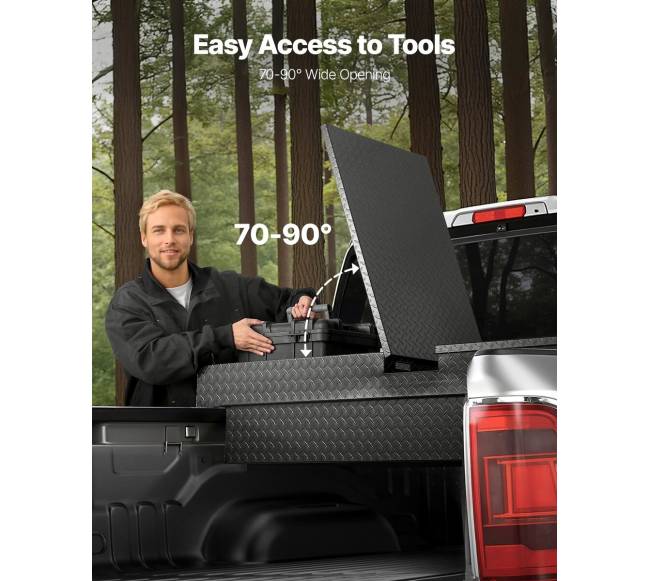 Aliuminio įrankių dėžė automobilio priekabai5