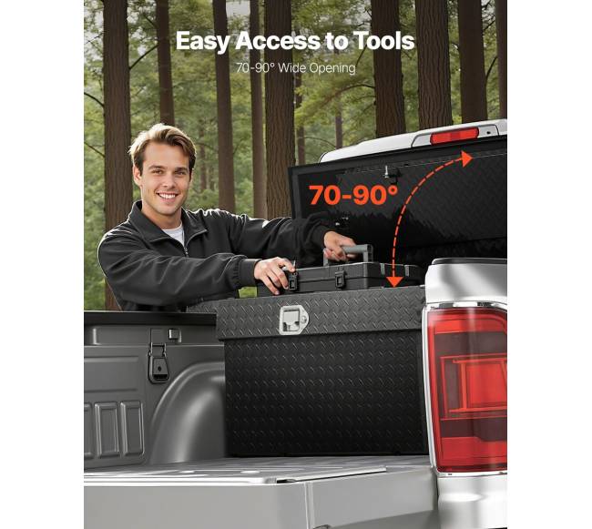 Aliumininė įrankių dėžė su deimantiniu raštu5