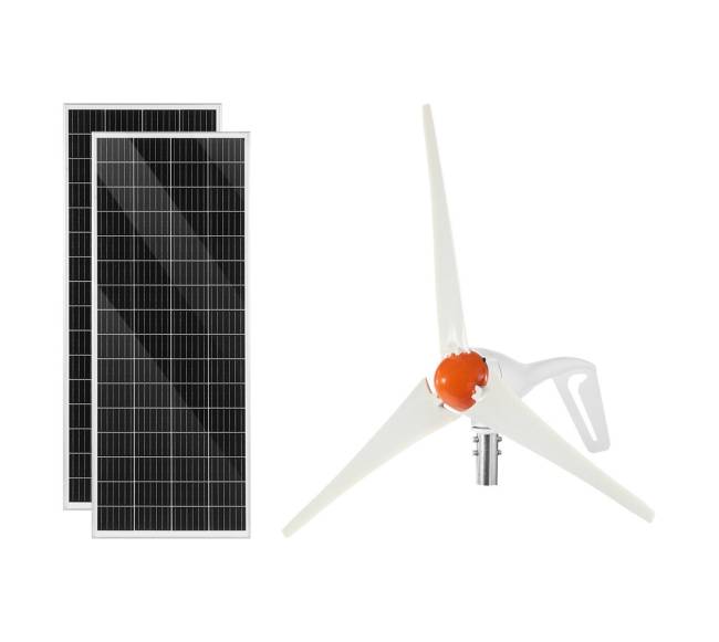 12V 400W saulės ir vėjo energijos rinkinys0