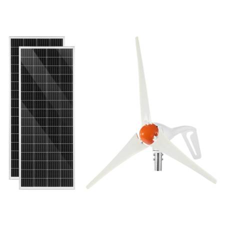 12V 400W saulės ir vėjo energijos rinkinys0