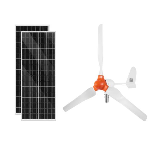 Saulės ir vėjo jėgainės komplektas 600W0