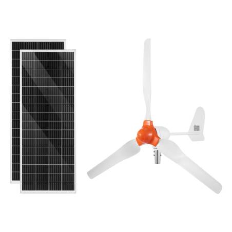 Saulės ir vėjo jėgainės komplektas 600W0