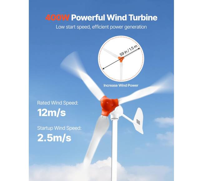 24V 1000W saulės ir vėjo energijos rinkinys3