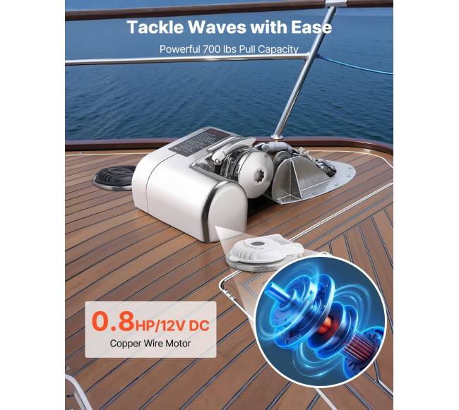 Horizontali inkaro gervė, 12V DC, 600W1