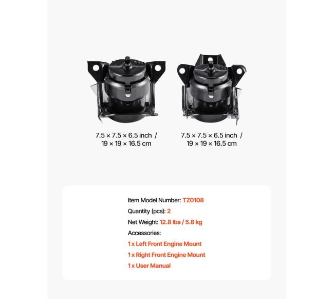 Variklio tvirtinimo rinkinys Chevrolet Silverado6