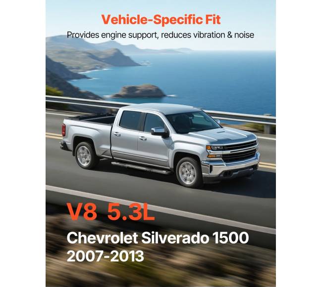 Variklio tvirtinimo rinkinio keitimas Chevrolet Silverado3