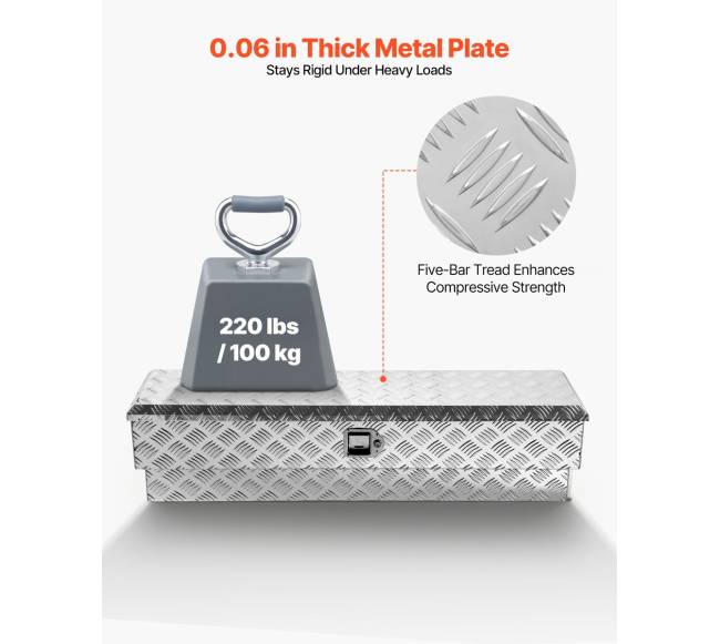 Sunkvežimio lovio įrankių dėžė iš aliuminio1