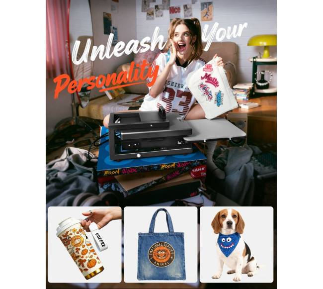 Hibridinis šilumos presas 380 x 380 mm, 8-in-13