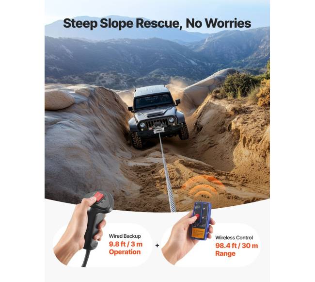 Elektrinė gervė, 5400 kg apkrova, 12V DC3