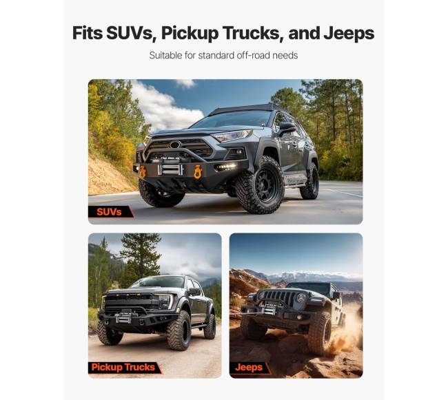 Elektrinė gervė, 5400 kg apkrova, 12V DC5