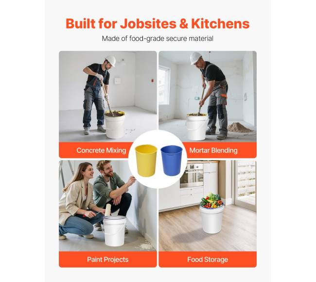 18.9L silikoninis kibiras betono maišymui5