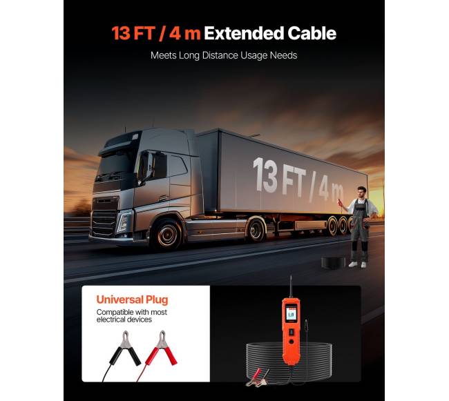 Automobilinis grandinės testeris su ekranu4