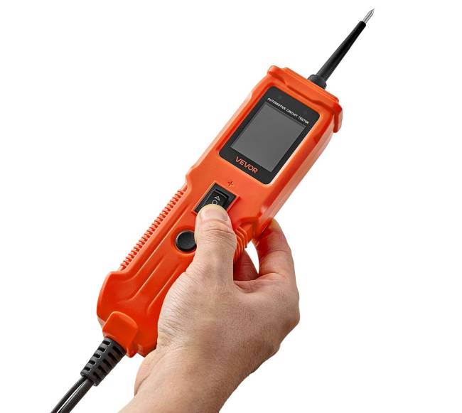 Automobilinis grandinės testeris su ekranu10