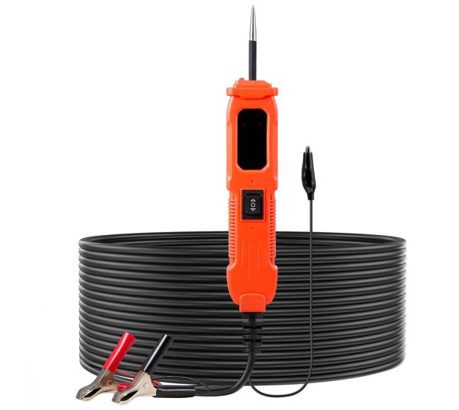 Automobilių elektros grandinės testeris su apšvietimu0