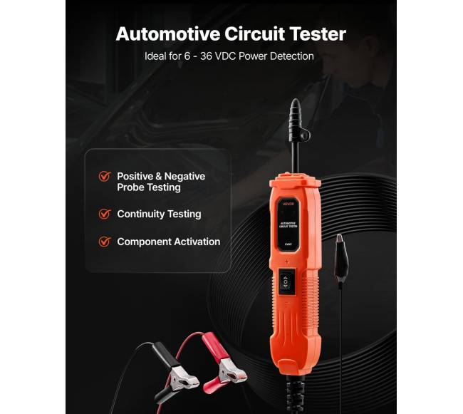 Automobilių elektros grandinės testeris su apšvietimu1