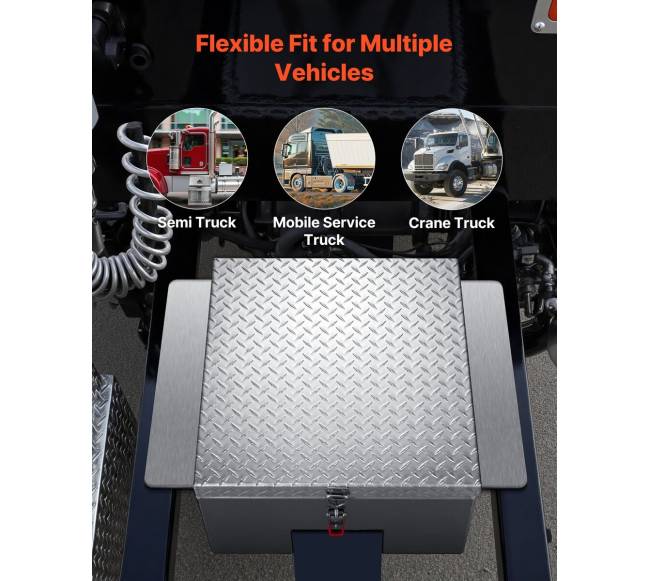 Sunkvežimio lovos aliuminio įrankių dėžė5