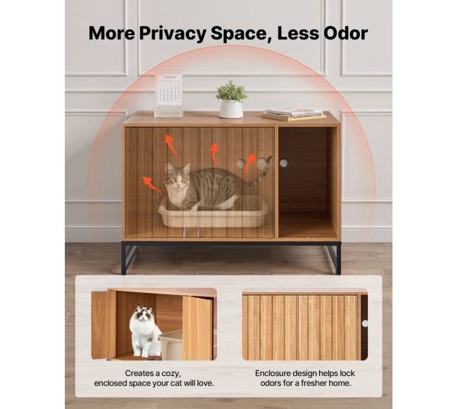 Katės kraiko dėžės baldai, 80 cm spintelė2