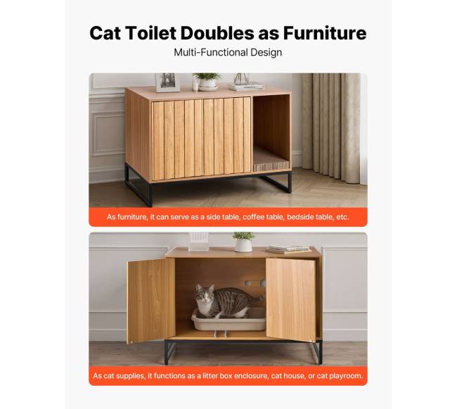 Katės kraiko dėžės baldai, 80 cm spintelė5