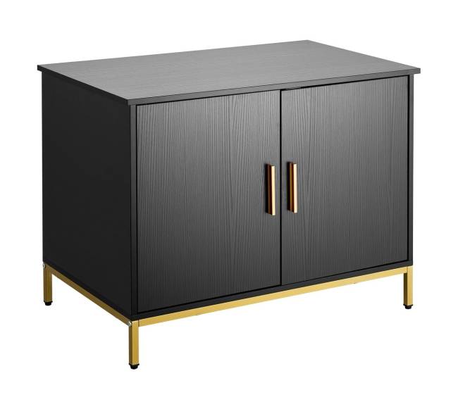 Paslėpta kačių tualeto dėžė su metalinėmis kojelėmis9