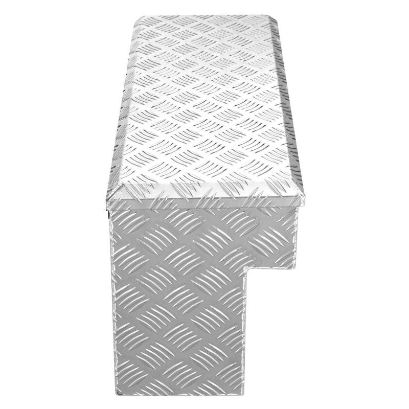 Aliumininė priekabos dėžė įrankiams su užraktu0