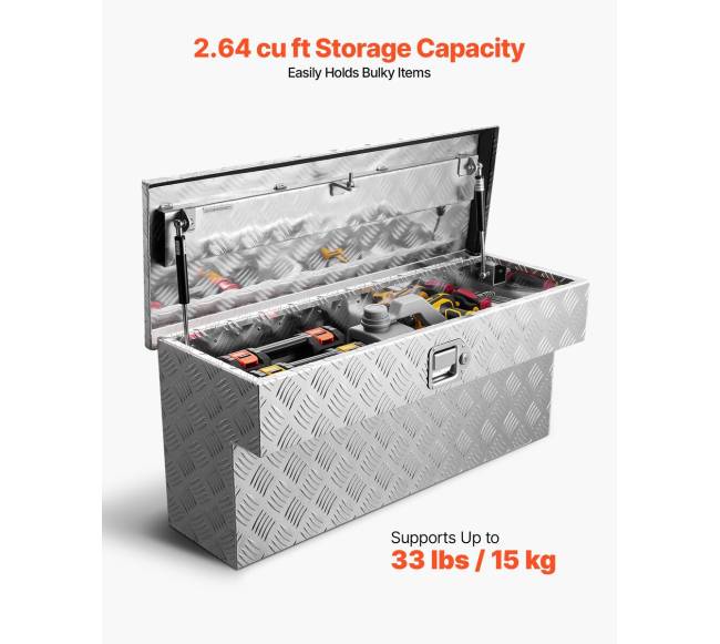 Aliumininė priekabos dėžė įrankiams su užraktu3