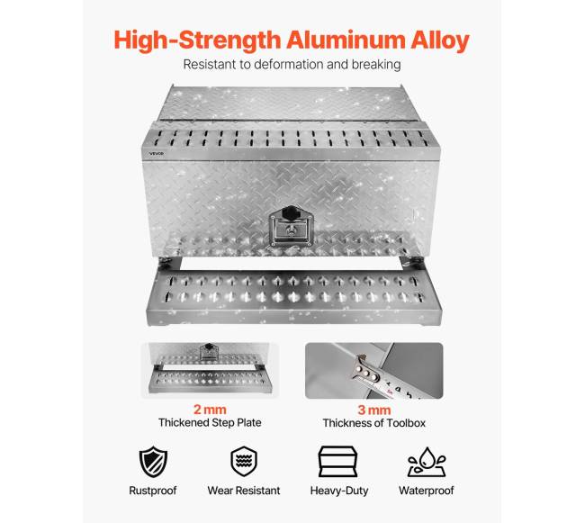 Puspriekabės kopetėlių aliuminio dėžė1