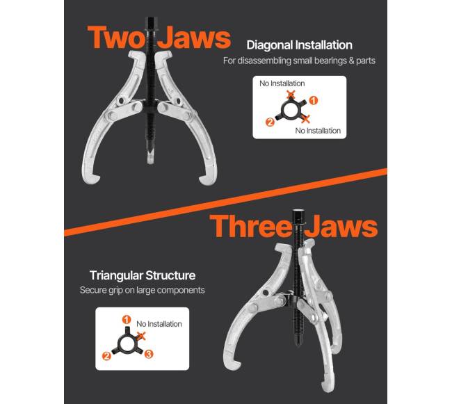 Guolių nuėmiklio rinkinys su atvirkštiniais žandikauliais3