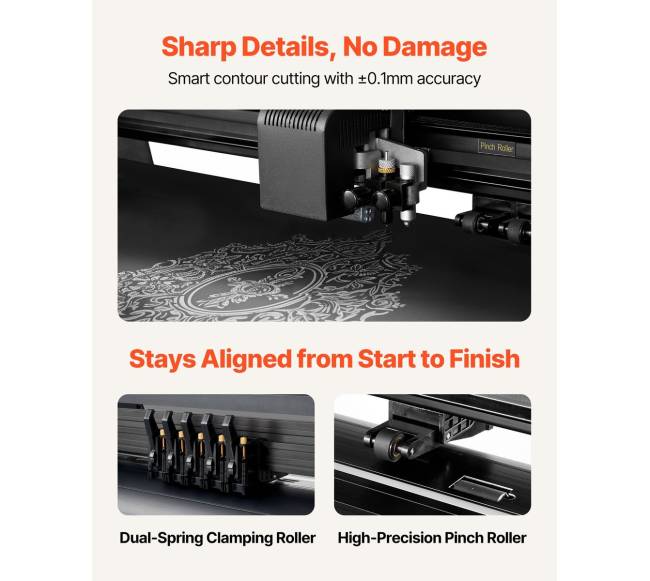 Vinilo pjovimo mašina su reguliuojamu peiliuku ir LED ekranu5