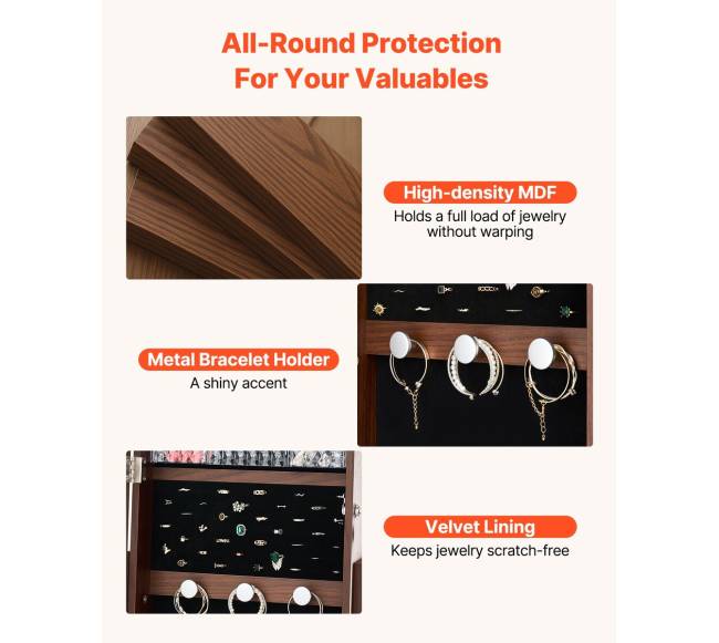 Pasukamas papuošalų kabinetas su veidrodžiu3