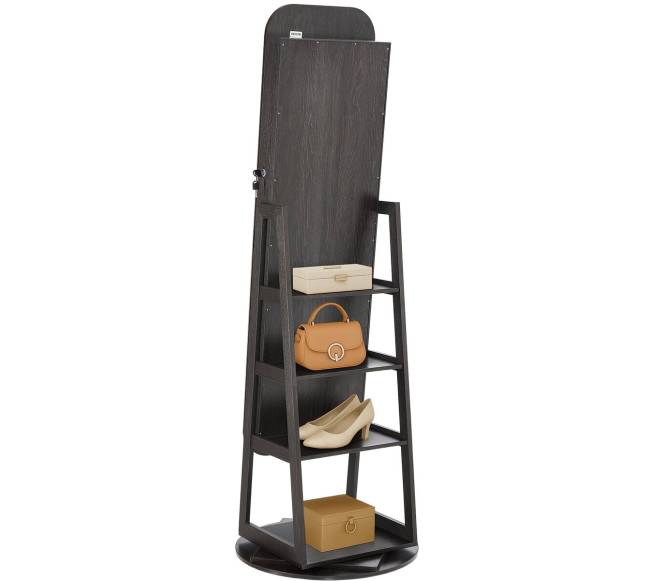 Papuošalų spinta su pasukamu veidrodžiu9