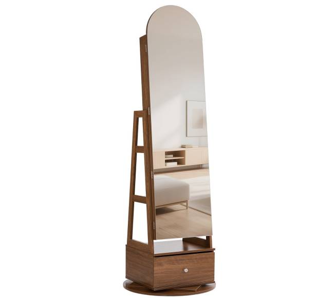 Pasukama papuošalų spinta su veidrodžiu10