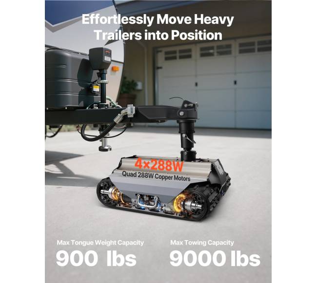 Elektrinis priekabos vilkikas, 4082 kg galia1