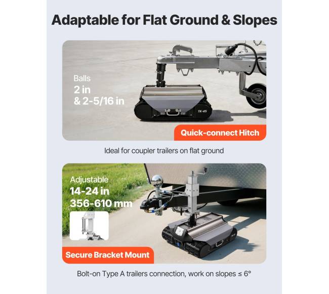 Elektrinis priekabos vilkikas, 4082 kg galia4