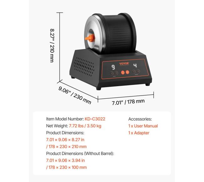 Akmens poliravimo rinkinys su 4 greit. nustatymais6