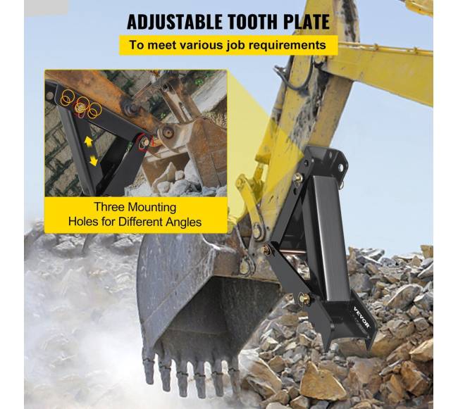 18\" kasimo kaušo pirštas, reguliuojamas5