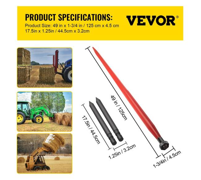 Šakių šiaudų siauraiklis 49 colių, 1360 kg6