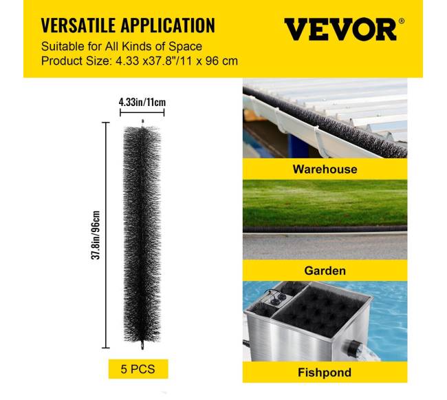 Latako šepetys lapų apsaugai, 15 m ilgio6