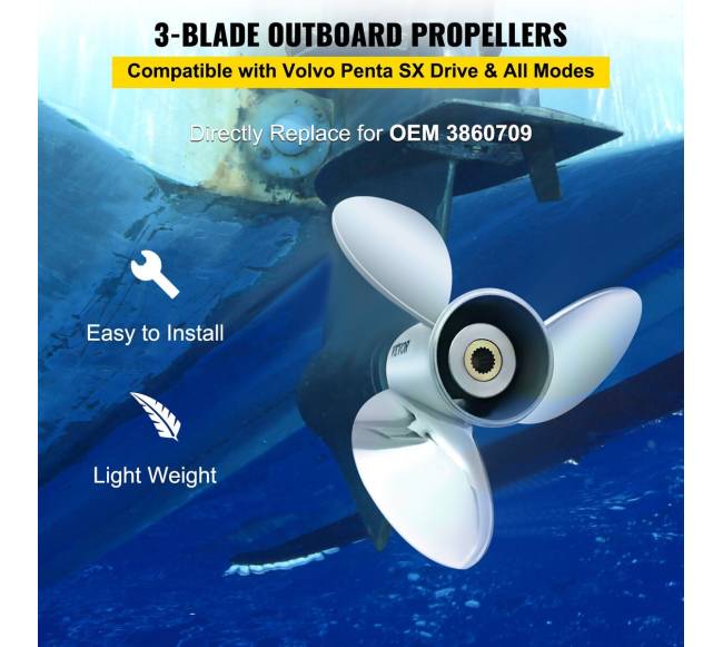 valties propeleris su 3 mentėmis Volvo Penta SX1