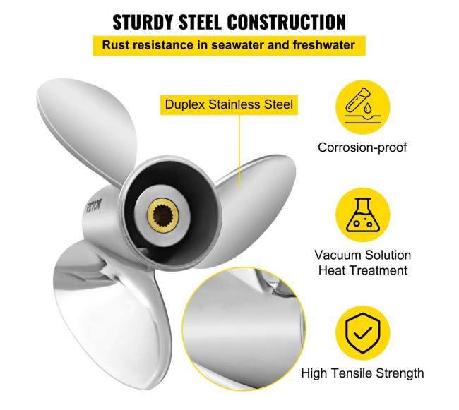 valties propeleris su 3 mentėmis Volvo Penta SX5