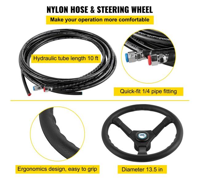 Hidraulinė valties vairo sistema 300AŽ5