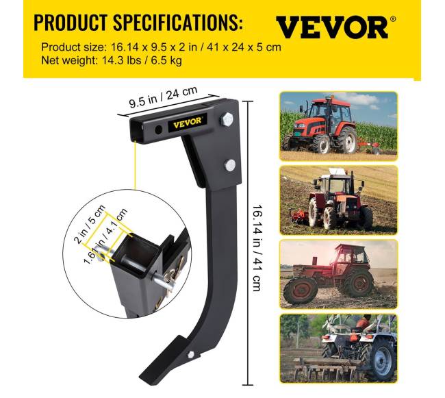 20 cm ilgio traktoriaus plūgo dantys6