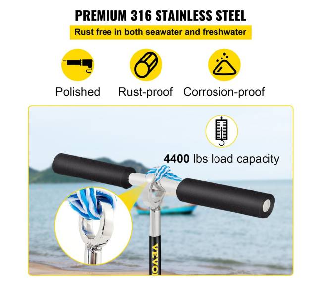 Inkaras smėliui 90 cm su rankena3